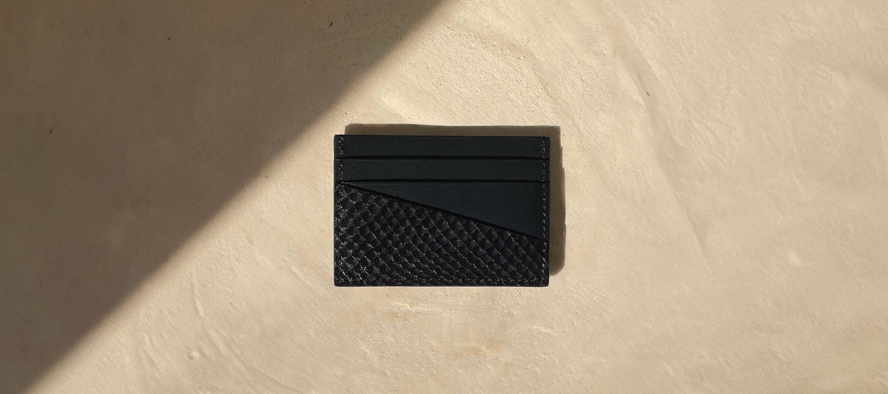 Porte-cartes en cuir femme