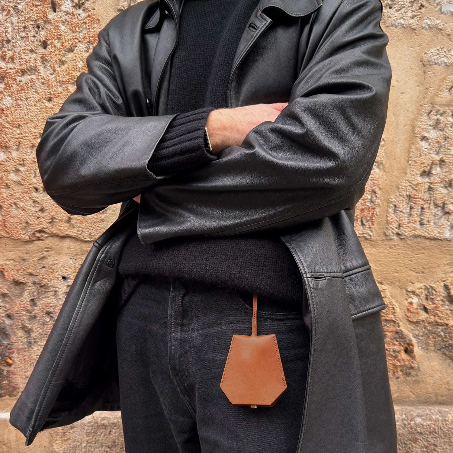 Porte-clés cloche 40 - Ambre