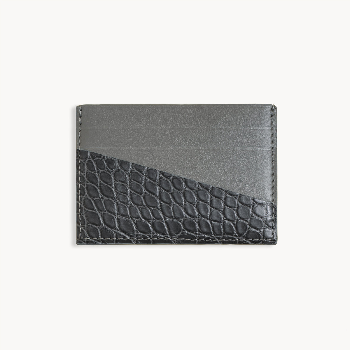 Porte-cartes Croco - Galet