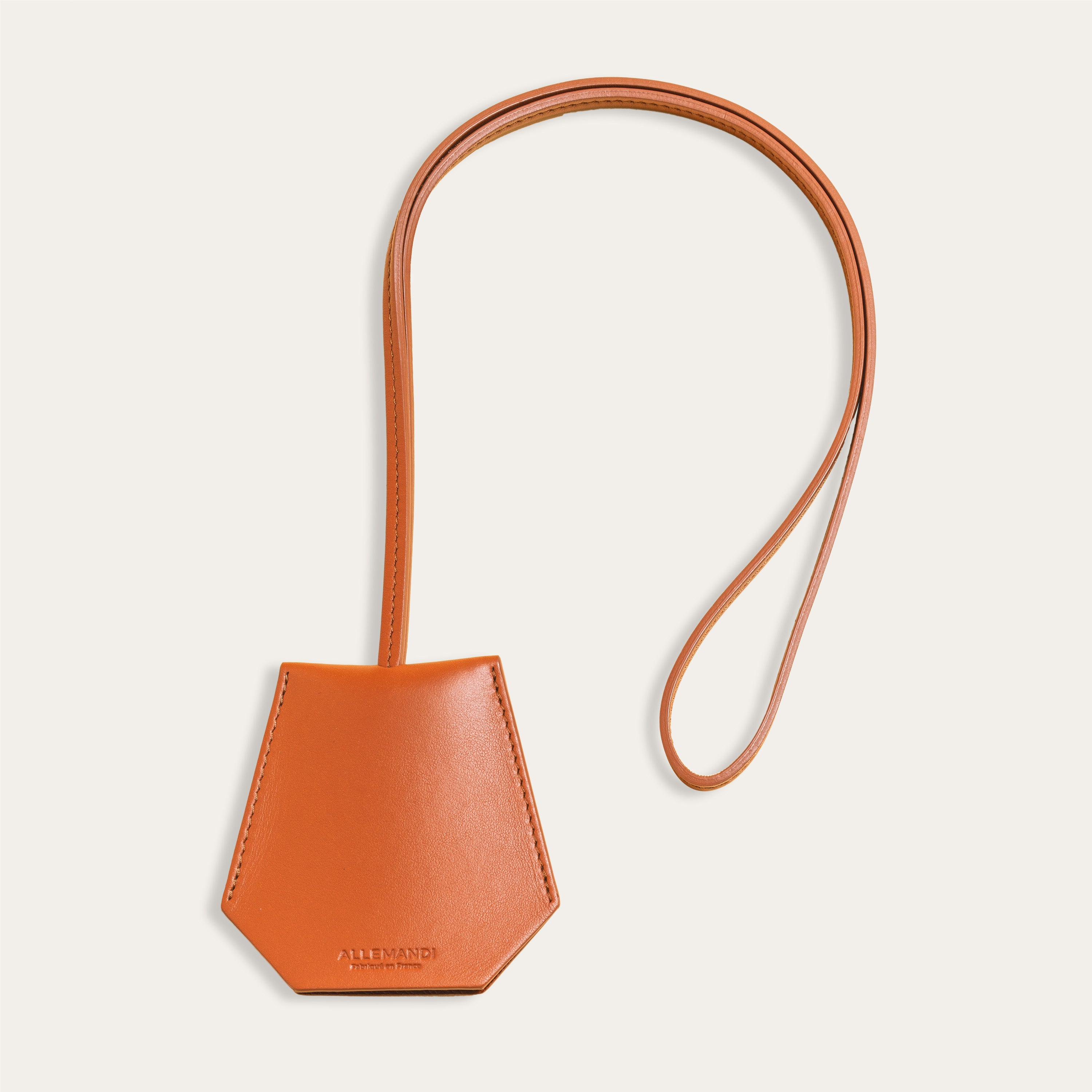 Porte-clés cloche - Mandarine